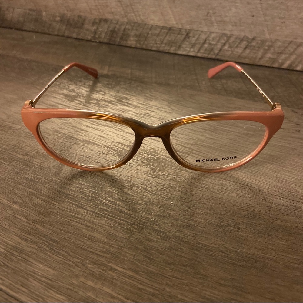 🚫SOLD — MK brown gradient pink eyeglasses frames